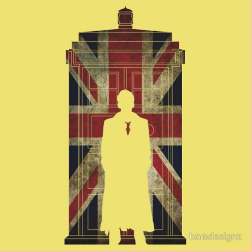 Tardis Dr Who 10th David Tennant
